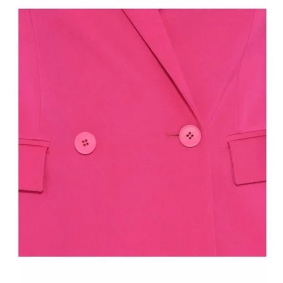 Stella McCartney Dahlia Hot Pink Blazer Size XS - Picture 13 of 17